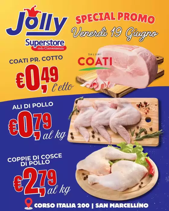 Volantino Jolly Market | Special promo | 2026-06-19T00:00:00.000Z - 2026-06-19T00:00:00.000Z