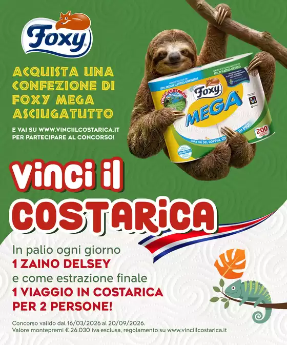 Volantino Foxy a Oppido Mamertina | Foxy Mega | 2026-07-01T00:00:00.000Z - 2026-08-13T00:00:00.000Z