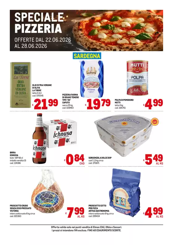 Volantino Metro a Arguello | Speciale Pizzeria-area4 | 2026-06-22T00:00:00.000Z - 2026-06-28T00:00:00.000Z
