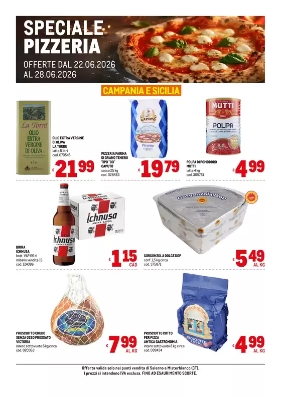 Volantino Metro | Speciale Pizzeria-area6 | 2026-06-22T00:00:00.000Z - 2026-06-28T00:00:00.000Z