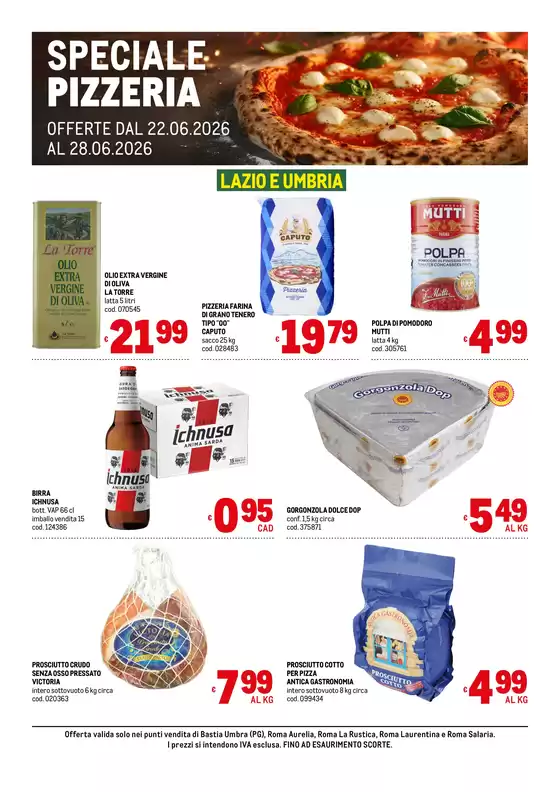 Volantino Metro | Speciale Pizzeria-area3 | 2026-06-22T00:00:00.000Z - 2026-06-28T00:00:00.000Z