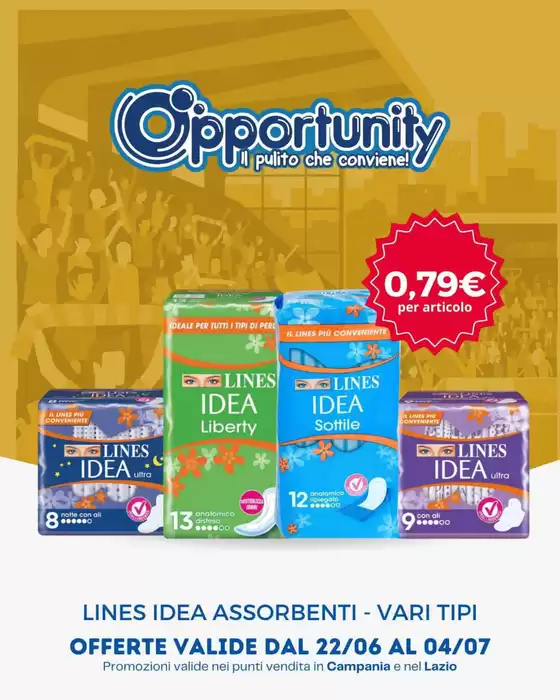 Volantino Opportunity Shop | Offerte valide dal 22/06 al 04/07 | 2026-06-22T00:00:00.000Z - 2026-07-04T00:00:00.000Z