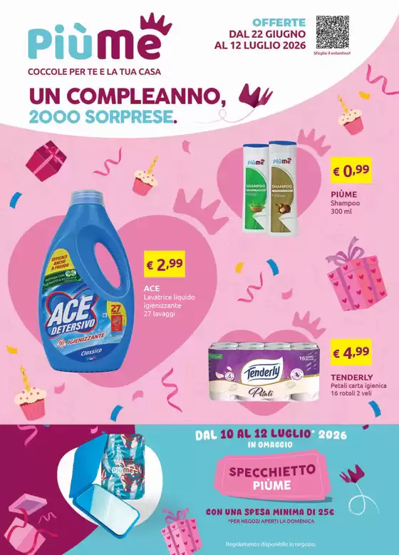 Volantino Smoll | Un compleanno, 2000 sorprese. | 2026-06-22T00:00:00.000Z - 2026-07-12T00:00:00.000Z