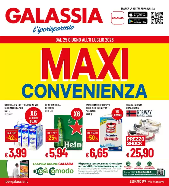 Volantino Galassia | Maxi formati | 2026-06-25T00:00:00.000Z - 2026-07-08T00:00:00.000Z