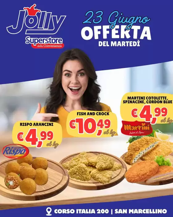 Volantino Jolly Market | Offerta del martedi | 2026-06-23T00:00:00.000Z - 2026-06-23T00:00:00.000Z