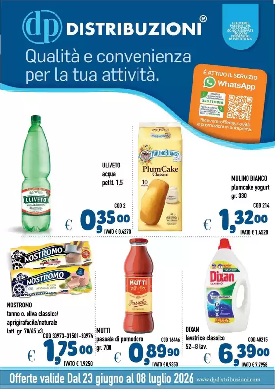 Volantino Del Prete Alimentari | Qualita e convenienza per la tua attivita | 2026-06-23T00:00:00.000Z - 2026-07-08T00:00:00.000Z