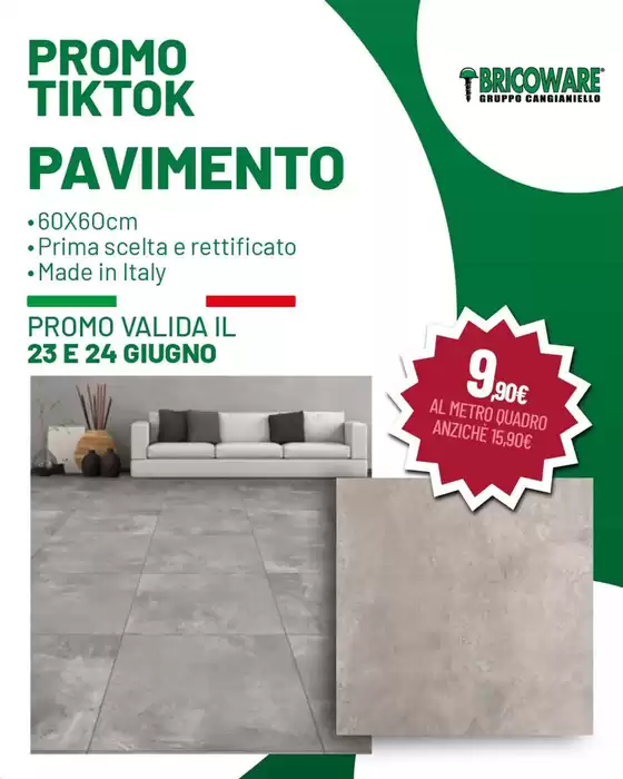 Volantino Bricoware | Promo valida il 23 e 24 giugno | 2026-06-23T00:00:00.000Z - 2026-06-24T00:00:00.000Z