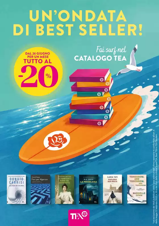 Volantino Ubik a Sant'Angelo Lodigiano | Un'ondata di best seller! | 2026-06-26T00:00:00.000Z - 2026-07-26T00:00:00.000Z