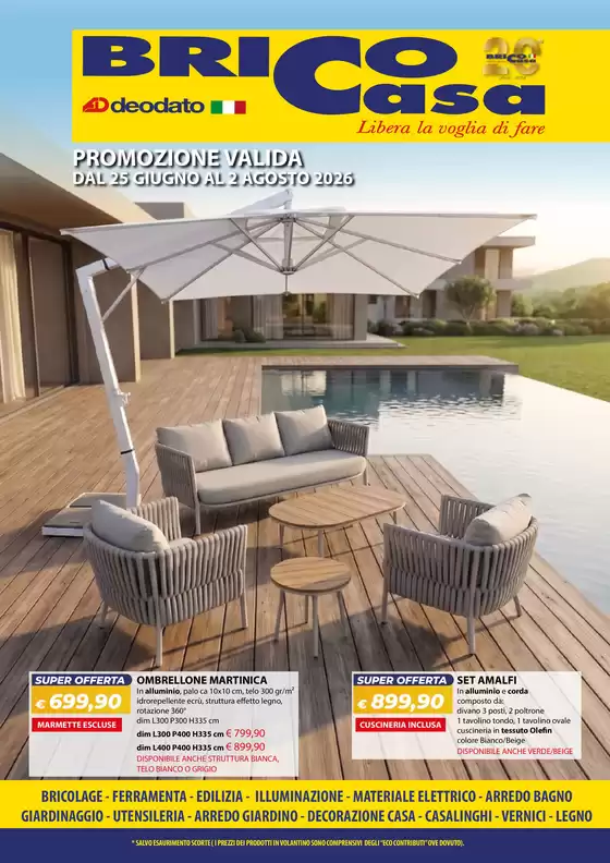 Volantino Brico Casa a Algua | Dal 25 giugno al 2 agosto 2026 | 2026-06-25T00:00:00.000Z - 2026-08-02T00:00:00.000Z