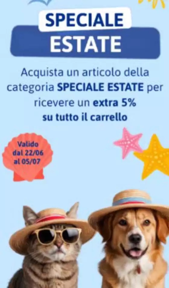 Volantino L'Ora degli Animali | Speciale Estate | 2026-06-23T00:00:00.000Z - 2026-07-05T00:00:00.000Z