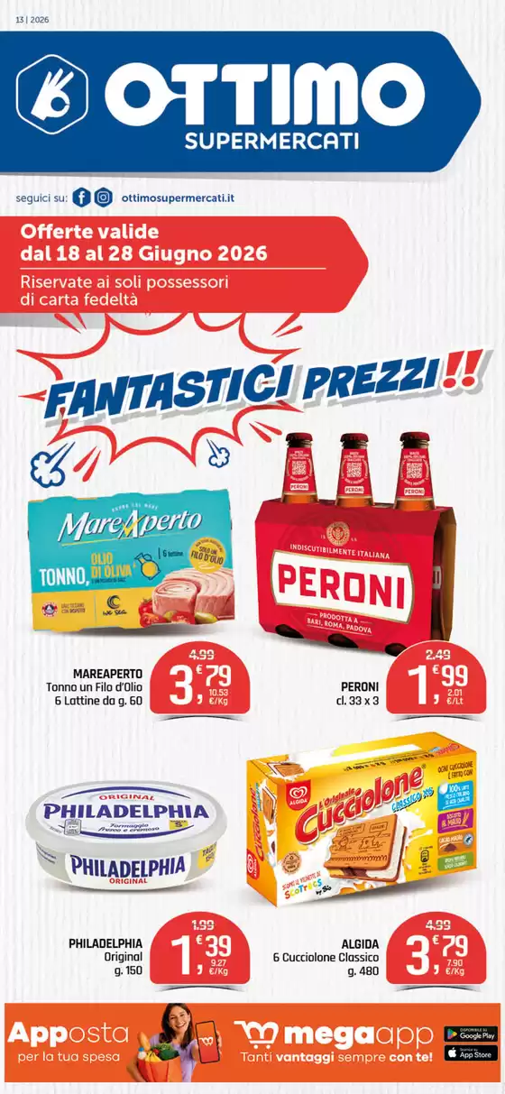Volantino Ottimo | FANTASTICI Prezzi | 2026-06-23T00:00:00.000Z - 2026-06-28T00:00:00.000Z