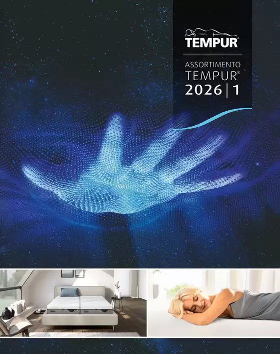 Volantino Tempur materassi | Assortimento tempur 2026 | 2026-06-23T00:00:00.000Z - 2026-12-31T00:00:00.000Z