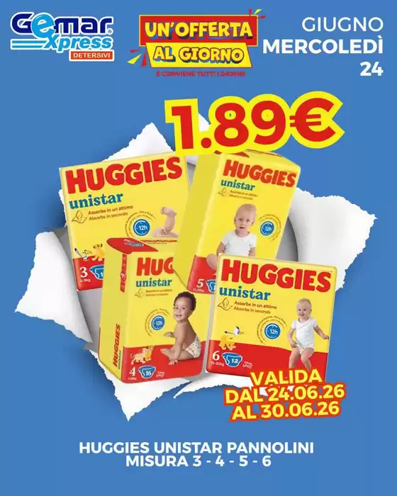 Volantino Gemar Detersivi a Casaletto Lodigiano | Grande offerta per tutti i clienti | 2026-06-24T00:00:00.000Z - 2026-06-30T00:00:00.000Z