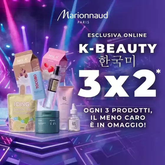 Volantino Marionnaud a Levice | K-beauty | 2026-06-24T00:00:00.000Z - 2026-06-30T00:00:00.000Z