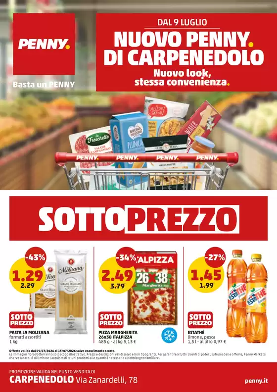 Volantino PENNY | Sotto prezzo | 2026-07-09T00:00:00.000Z - 2026-07-15T00:00:00.000Z