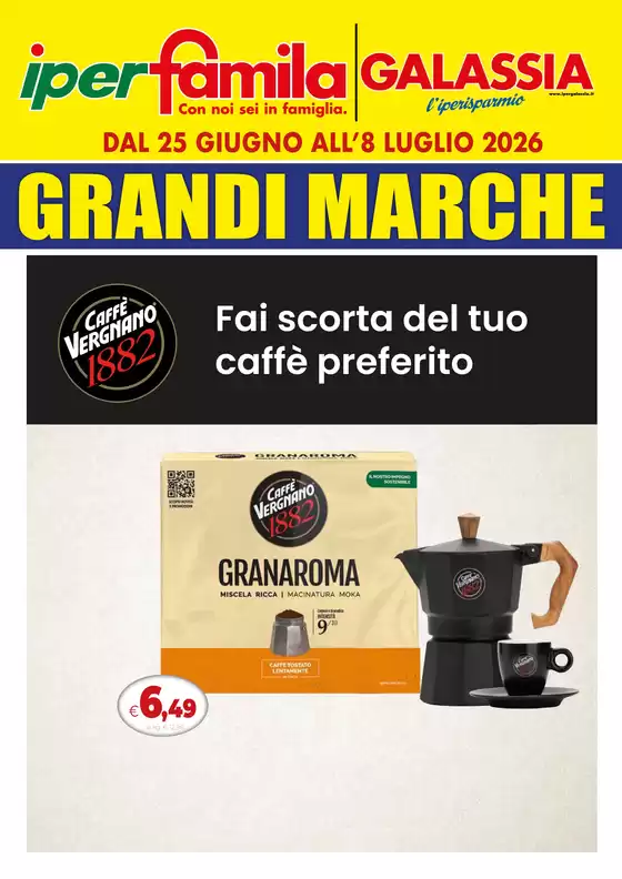Volantino Iperfamila | Grandi Marche  | 2026-06-25T00:00:00.000Z - 2026-07-09T00:00:00.000Z