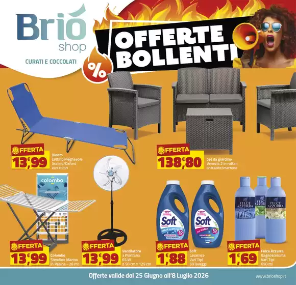 Volantino Briò Shop | Offerte bollenti | 2026-06-25T00:00:00.000Z - 2026-07-08T00:00:00.000Z