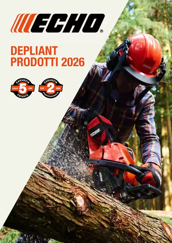 Volantino Echo | DEPLIANT PRODOTTI 2026 | 2026-06-25T00:00:00.000Z - 2026-12-31T00:00:00.000Z