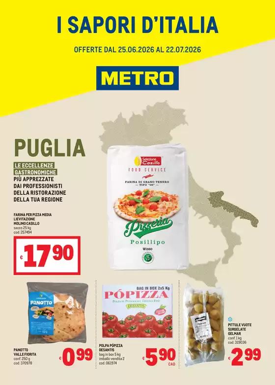 Volantino Metro a Platania | Sapori dItalia - PUGLIA | 2026-06-25T00:00:00.000Z - 2026-07-22T00:00:00.000Z