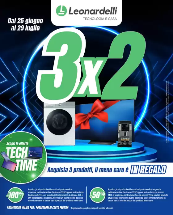 Volantino Leonardelli | Prendi 3 paghi 2 | 2026-06-25T00:00:00.000Z - 2026-07-29T00:00:00.000Z