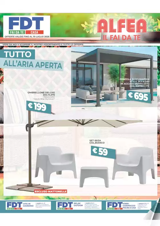 Volantino Alfea | Tutto all'aria aperta | 2026-06-25T00:00:00.000Z - 2026-07-19T00:00:00.000Z