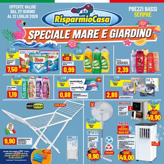 Volantino Risparmio Casa | SPECIALE MARE E GIARDINO | 2026-06-27T00:00:00.000Z - 2026-07-12T00:00:00.000Z