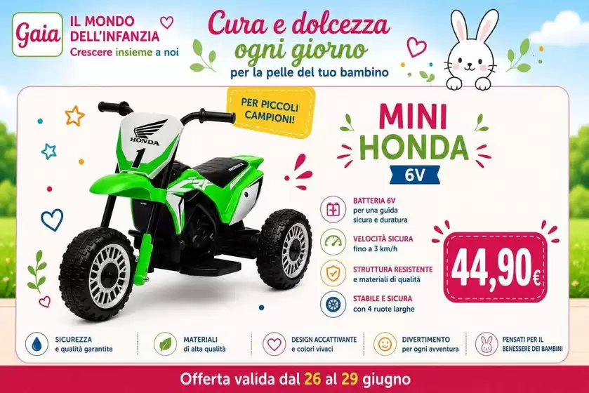 Volantino Sanitaria Gaia | Offerte valida dal 26 al 29 giugno | 2026-06-26T00:00:00.000Z - 2026-06-29T00:00:00.000Z