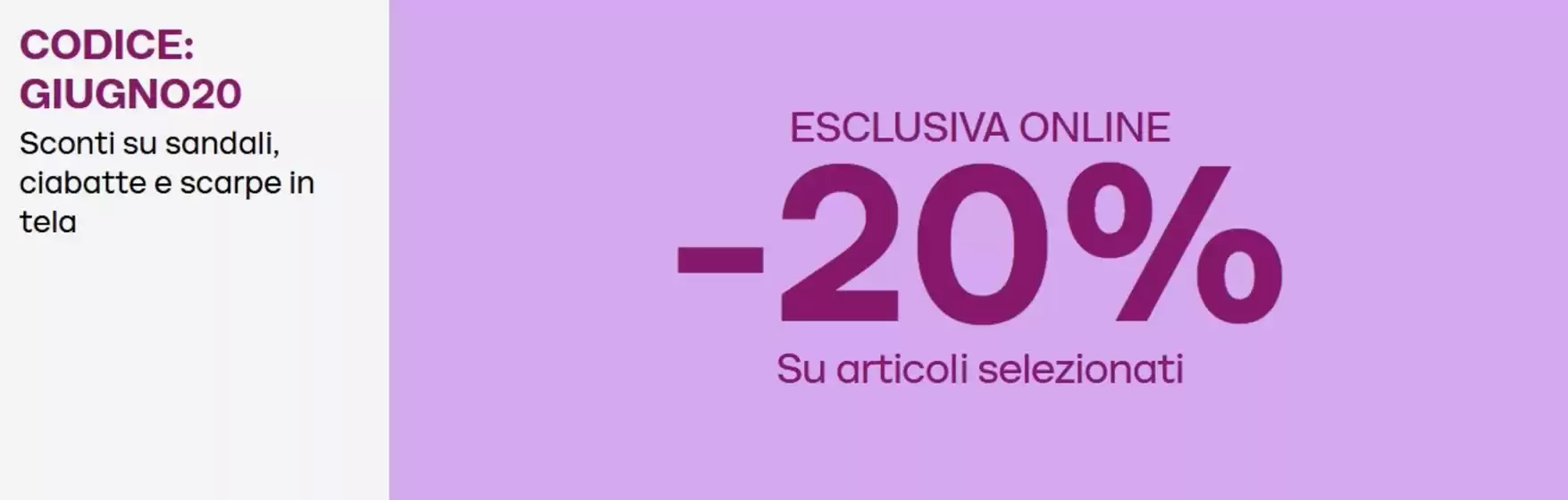 Volantino Deichmann | Esxlusiva online -20% | 2026-06-26T00:00:00.000Z - 2026-06-30T00:00:00.000Z