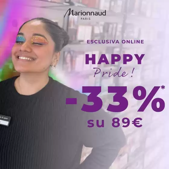 Volantino Marionnaud | Happy pride! | 2026-06-01T00:00:00.000Z - 2026-06-30T00:00:00.000Z