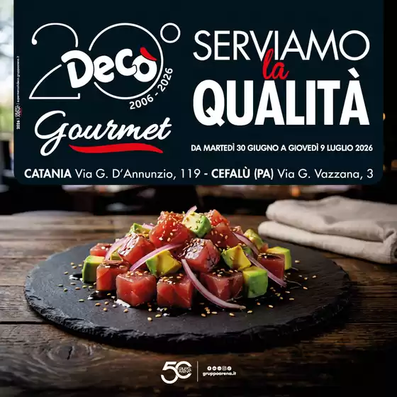 Volantino Decò | Serviamo la qualita | 2026-06-30T00:00:00.000Z - 2026-07-09T00:00:00.000Z