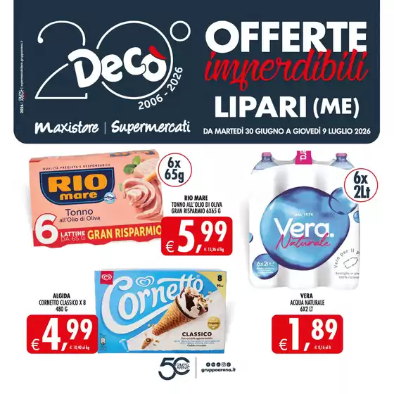 Volantino Decò | Offerte imperdibili  | 2026-06-30T00:00:00.000Z - 2026-07-09T00:00:00.000Z