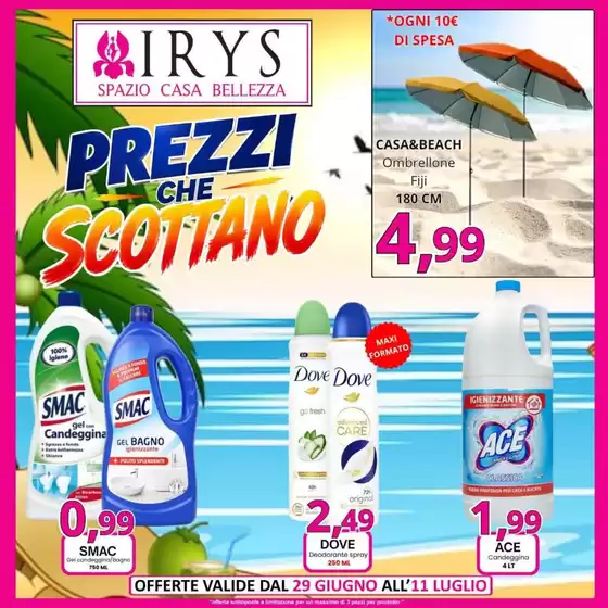 Volantino Irys | Prezzi che scottano | 2026-06-29T00:00:00.000Z - 2026-07-11T00:00:00.000Z