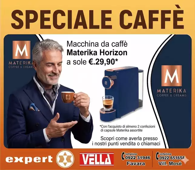 Volantino Vella Elettrodomestici | Speciale caffe  | 2026-06-29T00:00:00.000Z - 2026-07-05T00:00:00.000Z