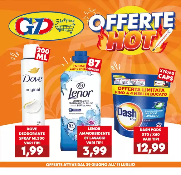 Volantino GeD SHOPPING a Sirolo | Offerte Hot | 2026-06-29T00:00:00.000Z - 2026-07-11T00:00:00.000Z