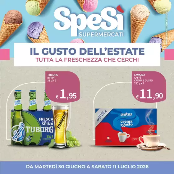 Volantino SpeSì | Il gusto dell'estate | 2026-06-30T00:00:00.000Z - 2026-07-11T00:00:00.000Z