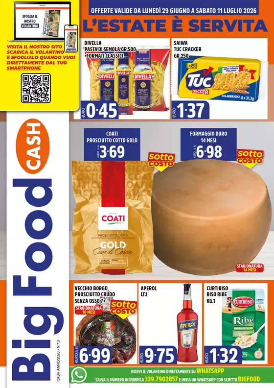 Volantino Superfood | L'ESTATE E SERVITA | 2026-06-29T00:00:00.000Z - 2026-07-11T00:00:00.000Z