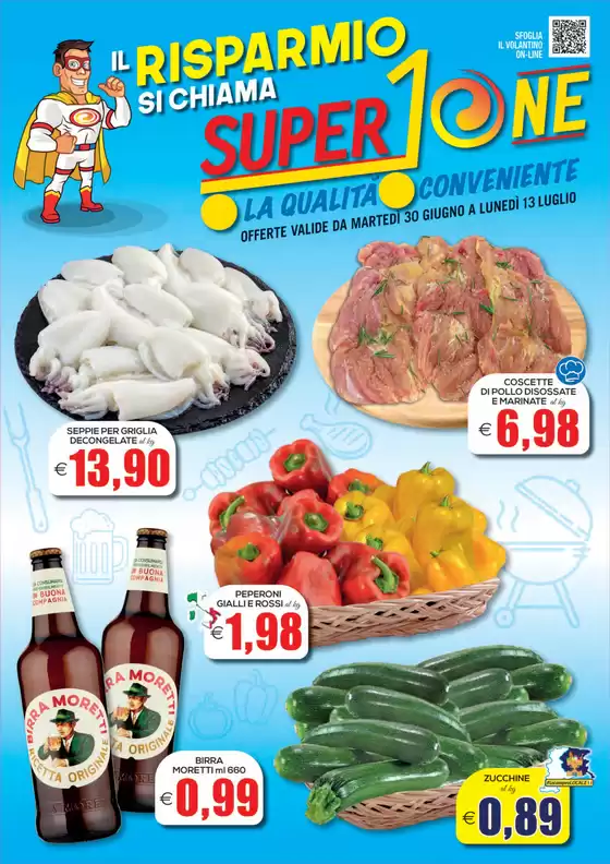 Volantino SuperOne | Il risparmio si chiama SuperOne | 2026-06-30T00:00:00.000Z - 2026-07-13T00:00:00.000Z