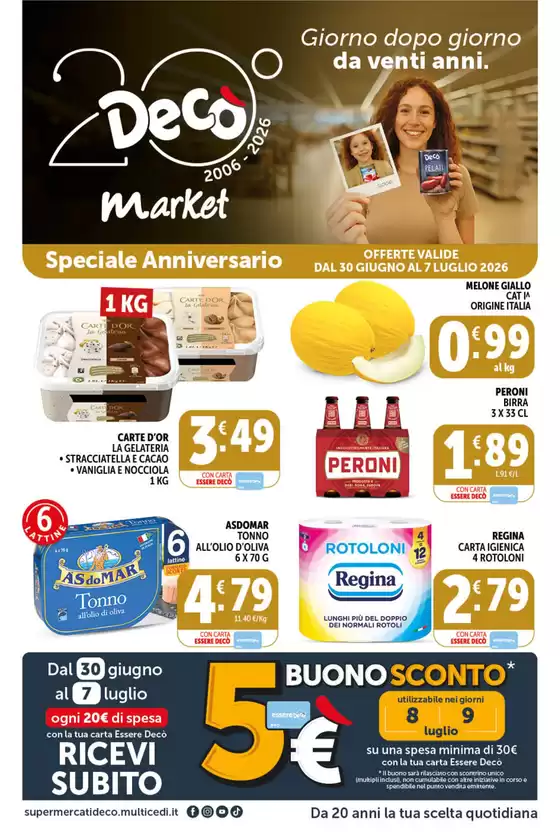 Volantino Decò | Speciale Annieversario | 2026-06-30T00:00:00.000Z - 2026-07-07T00:00:00.000Z