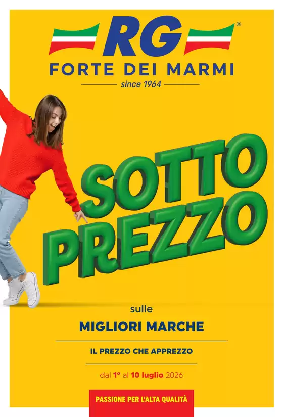 Volantino RG Supermarket a Pietrelcina | Sotto prezzo | 2026-07-01T00:00:00.000Z - 2026-07-10T00:00:00.000Z