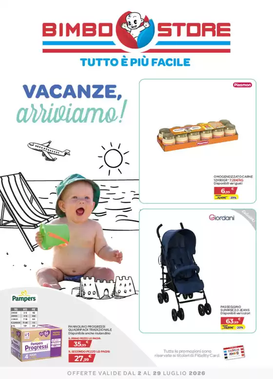 Volantino Bimbo Store a Bondone | Vacanze, arriviamo! | 2026-07-02T00:00:00.000Z - 2026-07-29T00:00:00.000Z