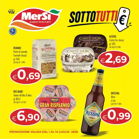 Volantino Mersì | Sottotutti | 2026-07-01T00:00:00.000Z - 2026-07-14T00:00:00.000Z