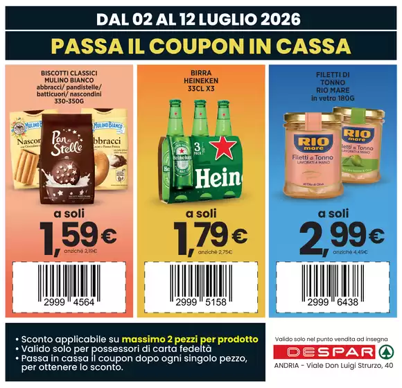 Volantino Despar | Offerte | 2026-07-02T00:00:00.000Z - 2026-07-12T00:00:00.000Z