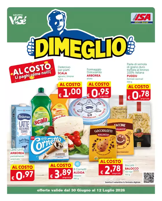 Volantino Dimeglio | AL COSTO Li paghi come noi!!! | 2026-06-30T00:00:00.000Z - 2026-07-12T00:00:00.000Z