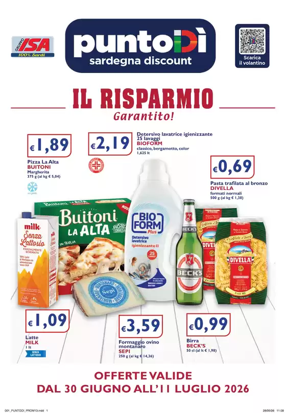 Volantino PuntoDì a Vaccarizzo Albanese | Il risparmio garantito! | 2026-06-30T00:00:00.000Z - 2026-07-11T00:00:00.000Z