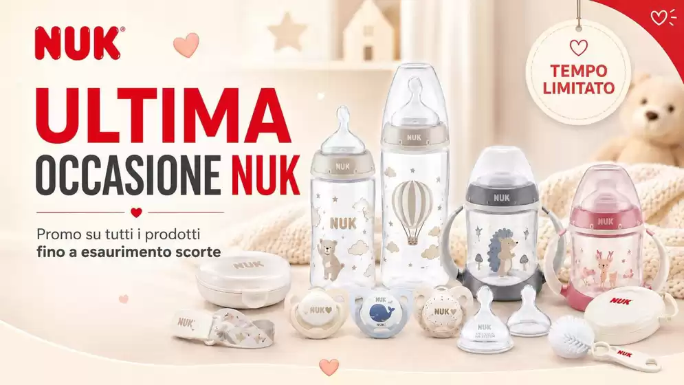 Volantino Sanitaria Demma a Leffe | NUK ultima occasione NUK | 2026-06-30T00:00:00.000Z - 2026-07-05T00:00:00.000Z
