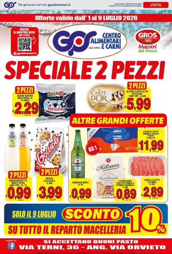 Volantino Iper Triscount | Speciale 2 pezzi | 2026-07-01T00:00:00.000Z - 2026-07-09T00:00:00.000Z