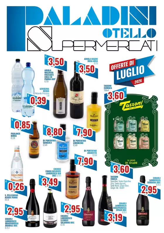 Volantino Paladini Otello | Offerte di luglio | 2026-07-01T00:00:00.000Z - 2026-07-31T00:00:00.000Z