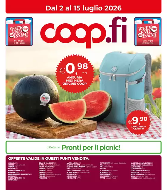 Volantino Coop | Dal 2 al 15 luglio 2026 | 2026-07-02T00:00:00.000Z - 2026-07-15T00:00:00.000Z