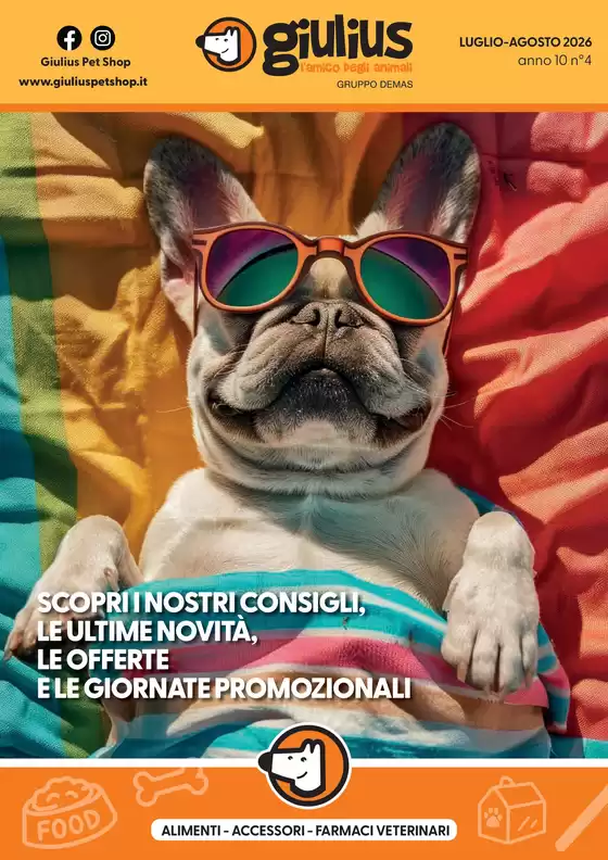 Volantino Giulius | Luglio-agosto 2026 | 2026-07-01T00:00:00.000Z - 2026-08-31T00:00:00.000Z