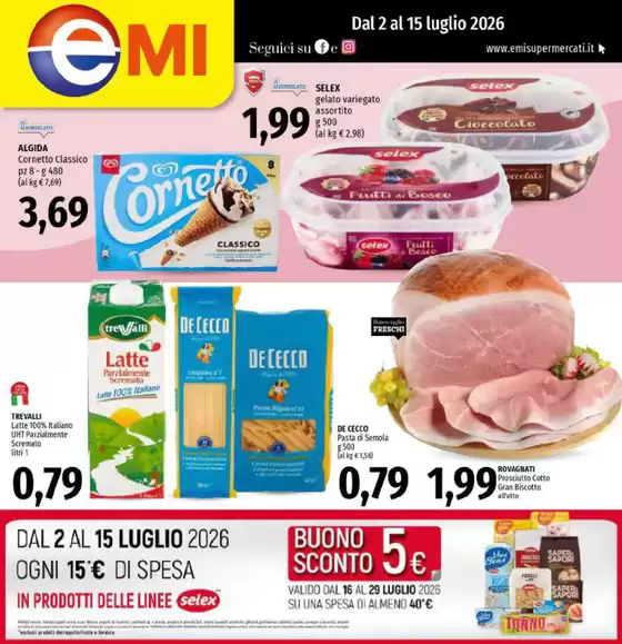 Volantino Emi a Belforte Monferrato | Dal 2 al 15 luglio 2026 | 2026-07-02T00:00:00.000Z - 2026-07-15T00:00:00.000Z